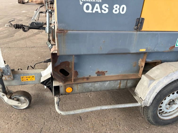 Atlas Copco Generator Atlas Copco QAS 80, mobil 80 kVA / 64 kW 8