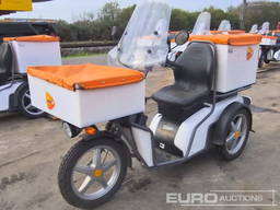 DXP 3 Wheeled Electric Delivery Scooter Kyburz DXP 3 Wheeled Electric Delivery Scooter