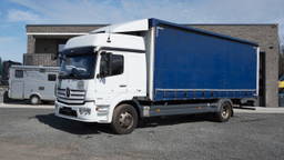 Mercedes-Benz Atego 1630 Pritsche + Plane Steckrungen