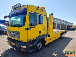 MAN TGL 12.240 4X2 BL Double Cab 6-person Euro4 - Falkom Fas6000 1+1 + Remote Control + Stand 2250 KG + Winch - Jaw Coupling