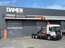 Scania P340 XT Atlas 96.3E - A3L laadkraan + VDL Containersysteem