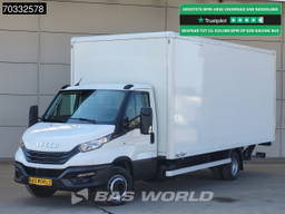 Iveco Daily 70 70C21 3.0L Automaat 1000KG Laadklep Luchtvering 210PK Dubbellucht Airco Cruise D'Hollandia Euro6 Meubelbak Koffer Bakwagen LBW Mobelkoffer Airco Cruise control