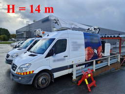 Mercedes-Benz Sprinter 516cdi Danilift WDT140J 14m Bucket