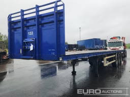 Tirsan 45' Tri Axle Flat Trailer