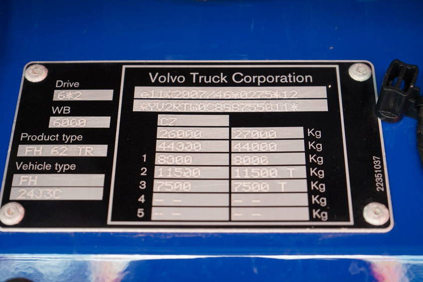 Volvo FH 420 E 6 / Firanka / 23 Palety / DŁ. 9,4 11