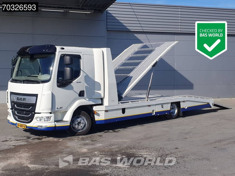 DAF LF 230 LF 4X2 NL-Truck APK Tijhof car transporter Winch Automatic ACC Euro 6 1
