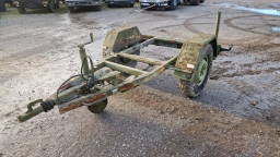 EX-Army. 1/4 Ton - Plattform Trailer