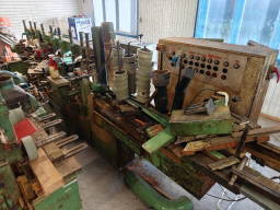 8 spindlet gjennomløpshøvel, Gubisch typ 170/8 Gubisch 8 spindlet gjennomløpshøvel, Gubisch typ 170/8