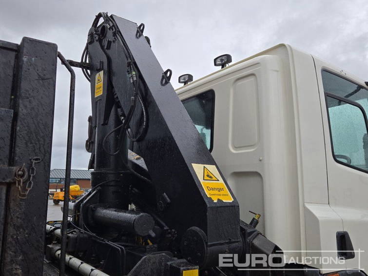 DAF 2003 DAF 4x2 Dropside Tipper Lorry, Hydraulic Cran e, Steel Body, 17