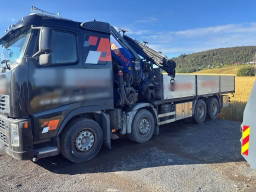 Volvo FH 520 8x4 crane PM 65 + Winch + FlyJIB Reach 30m