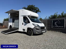 Peugeot Boxer | Horsetruck | MSG Stablehopper | Competition 3XL | 2017 | 3-Seat | 165PK | 116.479KM | L3 | NO VAT | Marge | | Duits Kenteken