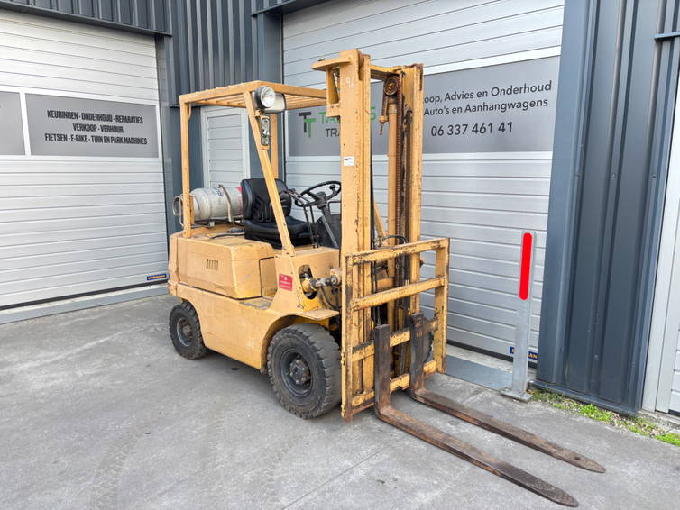 Mitsubishi FG15 LPG Duplex 3e ventiel Werkverlichting 4
