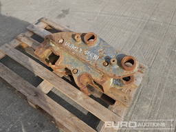 Hydraulic Double Lock QH 60mm Pin to suit 10 Ton E xcavator