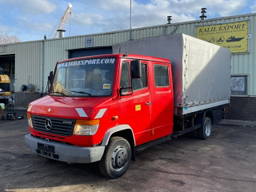 Mercedes-Benz Vario 614 Closed Box Full Steel Suspension Manual Gearbox Double Cabin Good Condition