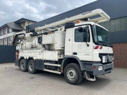 Mercedes-Benz 3341 6x4 Kanal Müller Saug-Spülkombi/Edelstahl.