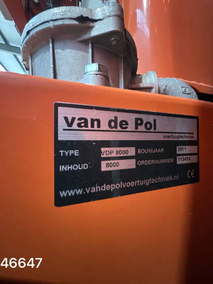 DAF CF 75 FA 360 VDP 8m kolkenzuiger Just 109.822 km 26