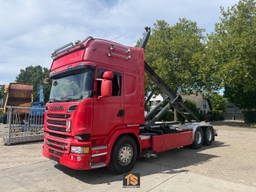 Scania R580 V8 - Retarder - Container - German Truck