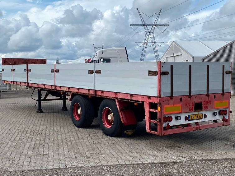 Broshuis 2-axle 12,70m extendable flatbed trailer 2
