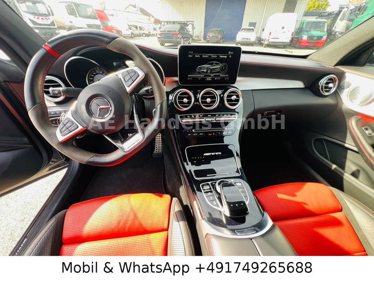 Mercedes-Benz C-klasse C63s AMG Coupe V8 BiTurbo 4.0Night/Burm/Pan/ACC 28