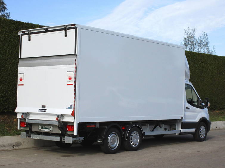 Ford Transit 350 Gesloten clixtar oplegger 4,9 m. 5