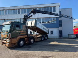 MAN TGS 35.480 8X2 Kipper + HMF 3220-K6 + Remote Control