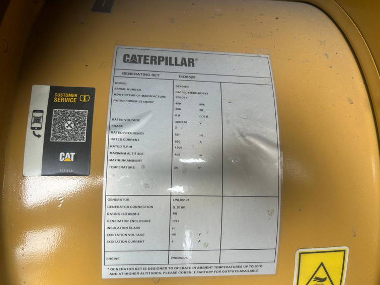 Caterpillar DE450EO 10