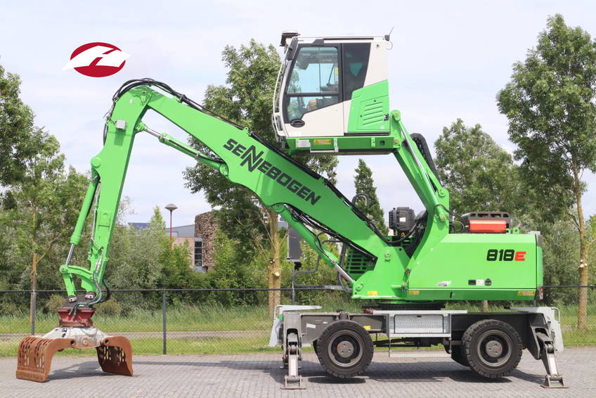 Sennebogen 818 ME | Sorting Grab | Good Tires 1