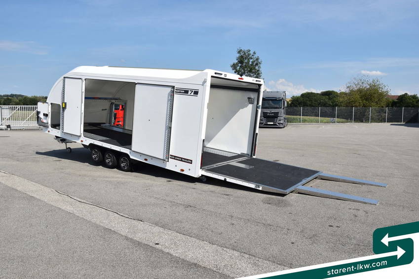 Brian James Race Transporter 7 Seilwinde Solar Kamera 100 km/h Miete 15