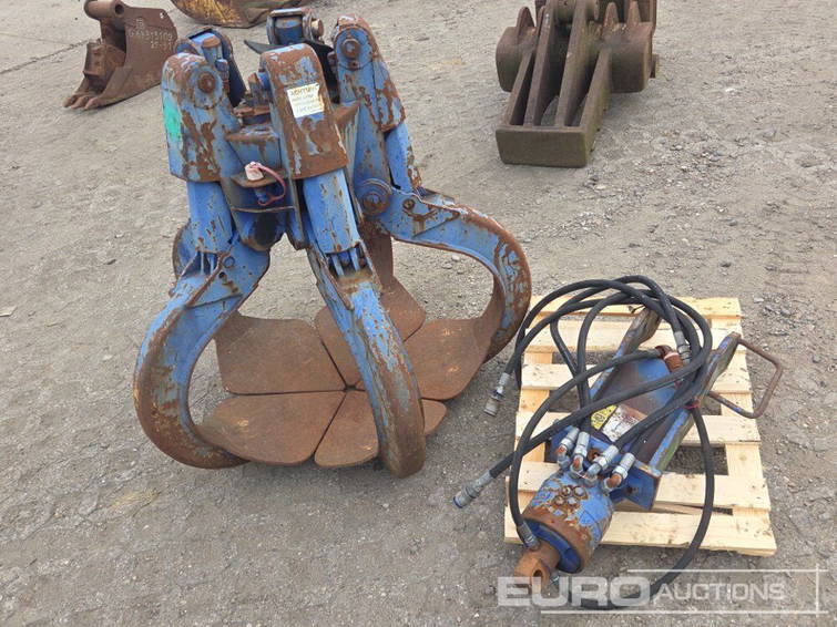 Kinshofer Hydraulic Rotating Polyp Grapple 4