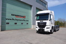 MAN TGX 41.640 8x4 WSK BB, 250 to push pull, Hydr.