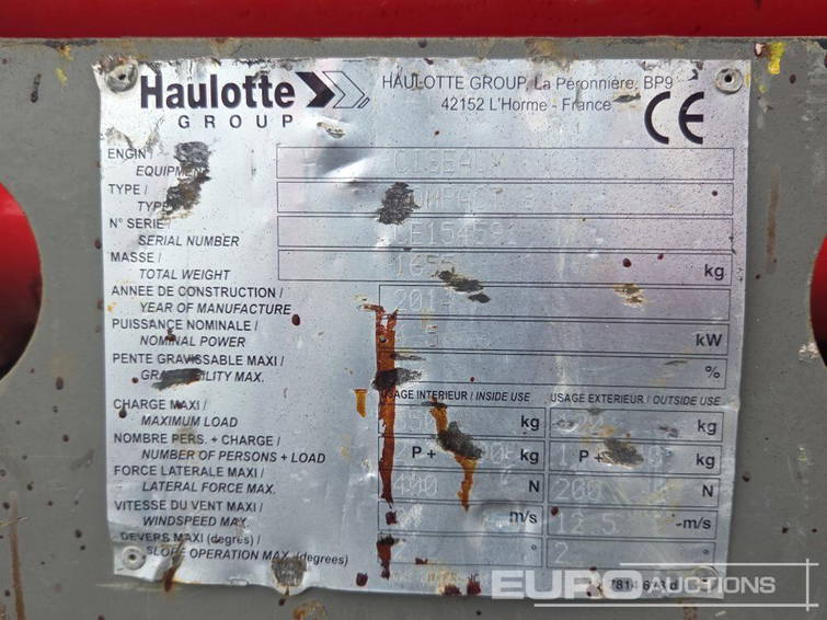 Haulotte Compact 8 23