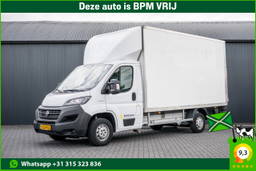 Fiat Ducato 2,3 140PK | Bakwagen met laadklep | 3-Zits | LED | Cruise | Airco
