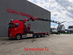 Volvo FH 540 8x4 Tridem HMF 4020-K6 Jip-K4 Winch