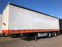 Jumbo TO180SE 2 Assen gestuurde Oplegger Schuifzeil, OK-84-XG LZV Gekeurd