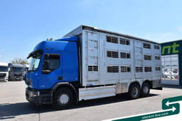 Renault 430DXi Viehtransporter Michieletto Aufbau Doppelst ock
