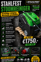 Stoomcleaner SF7820HPW -