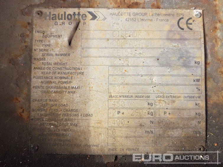 Haulotte Compact 10 22