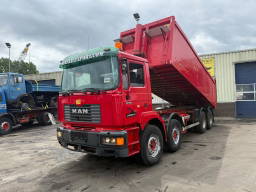 MAN 32 .364 - 8x4 - Kipper - Full Steel Suspension - Big Axle - Manual Gearbox - Mech Pump - 6 Cylinder - Good Condition