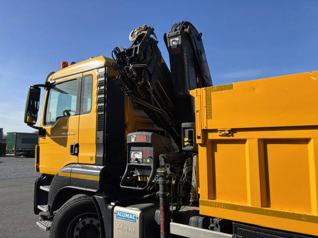 MAN TGS 35.360BL-8X4-Tridem-Kraan-Open BAK+Watertank 10.000L-Hydr Pomp-Hydr Haspel 11