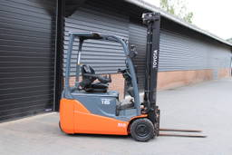 Toyota 8FBET16T heftruck elektrische triplex 6962 uur sideshift