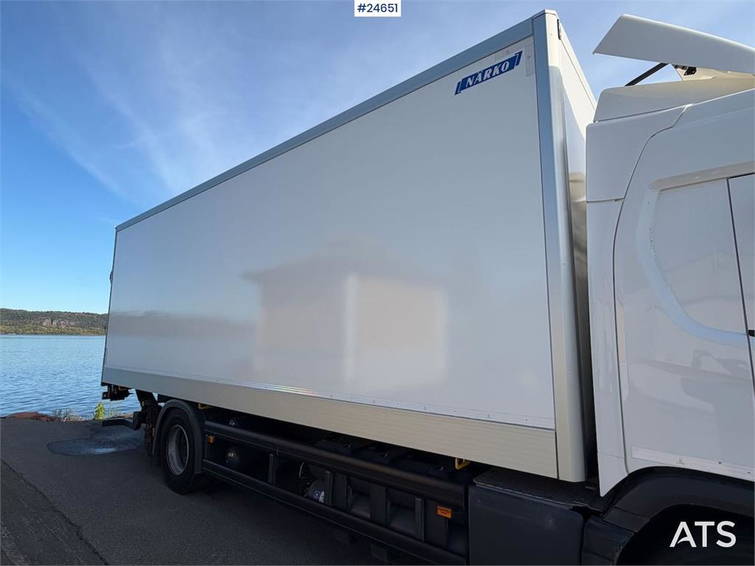 Scania P280 4x2 Box truck CNG gas 5
