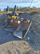 Engcon Rotor with Dual Buckets