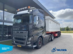 Volvo FH 16.750 6x2/4 i.c.m. KWB P3 oplegger met Hiab 1185 83 kraan