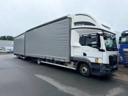 MAN TGL 12.250 TopSleeper mit Anhänger Kompleter Zug