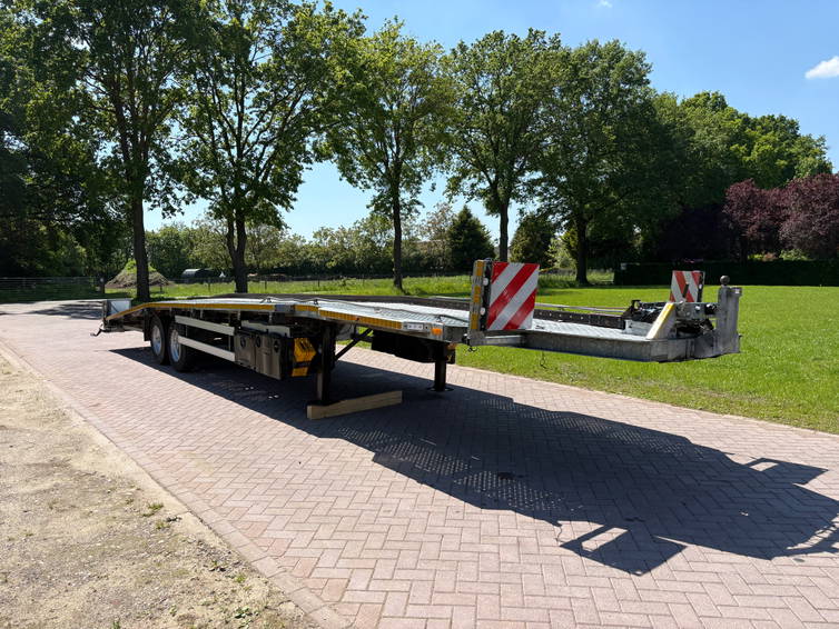 Diversen CE oplegger 15 TON ambulance auto transporter met Lier 6