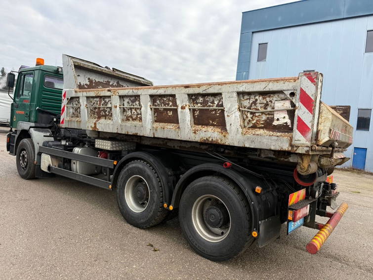 MAN ÖAF 30-414 Flnc 6X2 Abrollk. Blatt Luft ABS Klim 25