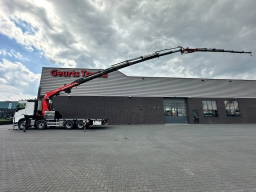 Volvo FH 8X4 Bakwagen MET Fassi F1150RA.2.28 XHE-Dynamic MET JIB L616 Kraan / Kran/ Crane / Grua