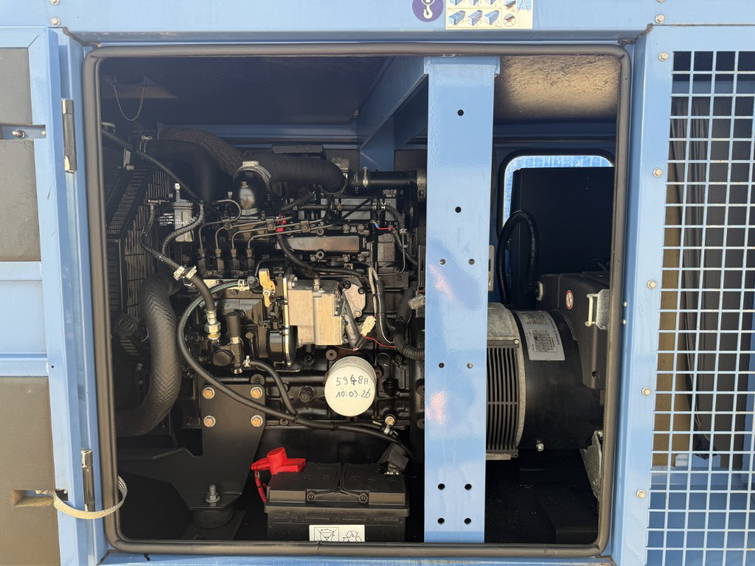 SDMO T44C3 Mitsubishi 44 kVA Silent generatorset Stage 3A 13
