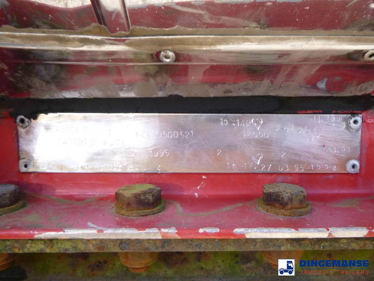 Magyar Chemical tank inox 32.5 m3 / 1 comp 29