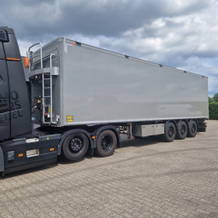 Kraker N/A Bietenaanbieding 72m3 GMP/bieten walkingfloor met Cramaro automatisch dakzeil